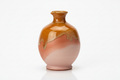 Sunset Coast Bud Vase Classic Jug – studio shot from three-quarter angle showing gradient glaze tones and thrown-clay lip form
